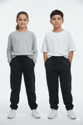 ROAD WEAR KIDS BASIC BLACK TROUSER - Smgarment's